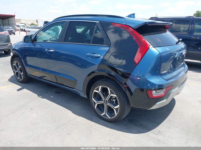 2025 Kia Niro VIN KNDCT3LE2S5227077 IAAI salvage auction — FRONT END, Salvage (Texas), sold $10,250 on 2026-08-20 (photo 3)