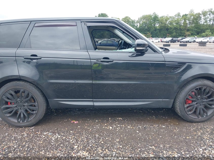 2015 Land rover Range rover sport VIN SALWR2TF1FA504869 IAAI salvage auction — VANDALISM, Wait Title, sold $7,000 on 2026-08-18 (photo 6)