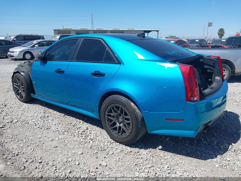 2011 Cadillac Cts VIN 1G6DV5EP4B0111372 IAAI salvage auction — THEFT, Salvage (California), sold $7,300 on 2026-08-31 (photo 3)