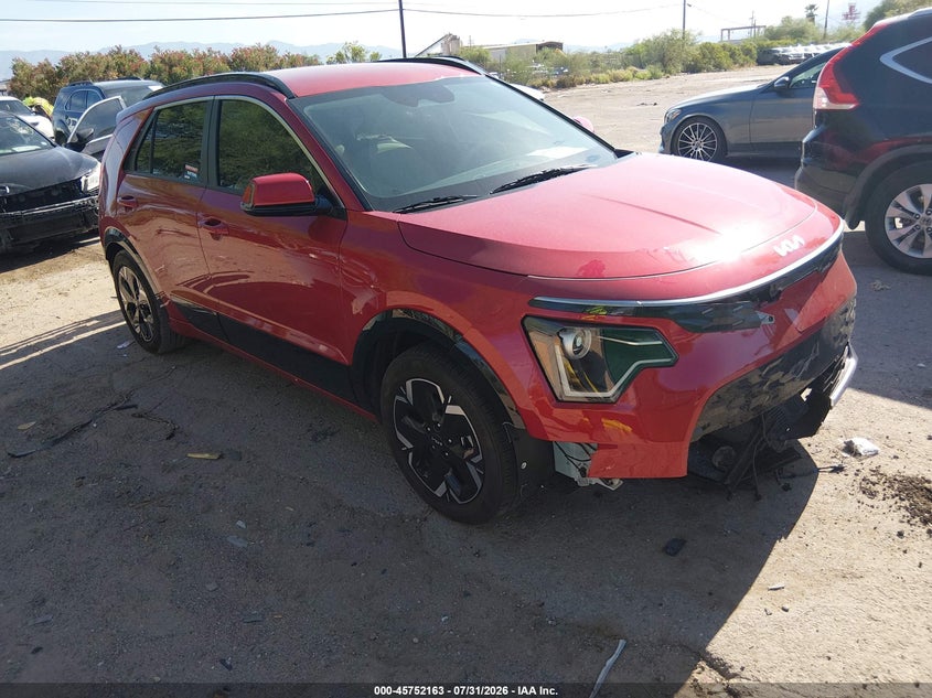 2023 Kia Niro VIN KNDCR3L18P5032054 IAAI salvage auction — FRONT END, Salvage (Arizona), sold $9,100 on 2026-08-20 (photo 1)