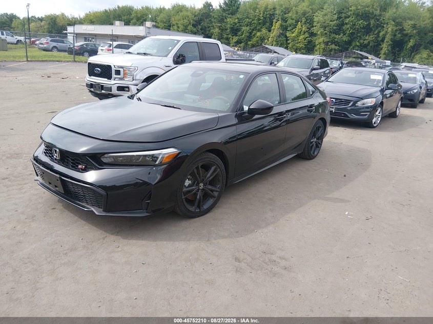 2026 Honda Civic VIN 2HGFE1E5XTH478689 IAAI salvage auction — RIGHT FRONT, Wait Title, sold $13,000 on 2026-10-18 (photo 2)