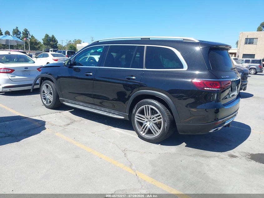 2022 Mercedes-benz Gls-klasse VIN 4JGFF5KE5NA722107 IAAI salvage auction — FRONT END, Wait Title, sold $33,925 on 2026-08-17 (photo 3)