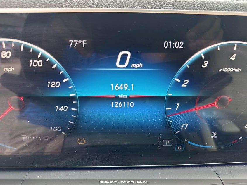 2021 Mercedes-benz Gle class VIN 4JGFB4KEXMA497154 IAAI salvage auction — NORMAL WEAR, Clear (Florida), sold $22,600 on 2026-08-19 (photo 7)
