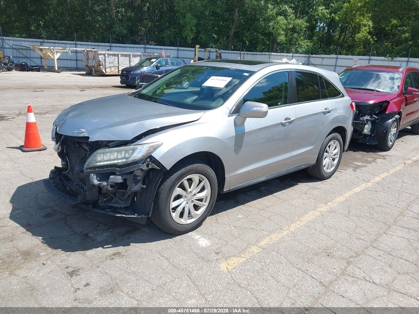 2017 Acura Rdx VIN 5J8TB4H51HL012264 IAAI salvage auction — FRONT END, Salvage Title, sold $2,975 on 2026-09-10 (photo 2)