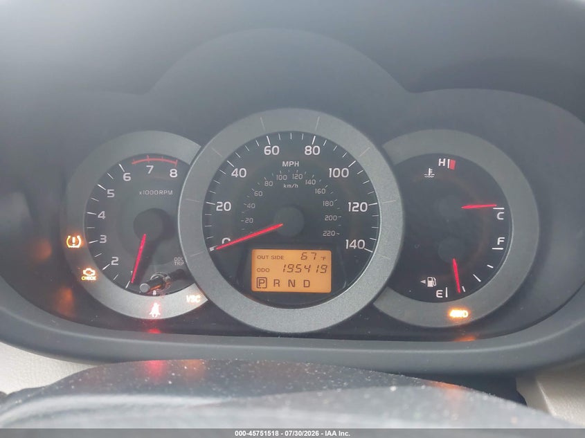 2008 Toyota Rav4 VIN JTMBD33VX86085282 IAAI salvage auction — NORMAL WEAR, Clear (Connecticut), sold $1,200 on 2026-08-02 (photo 7)