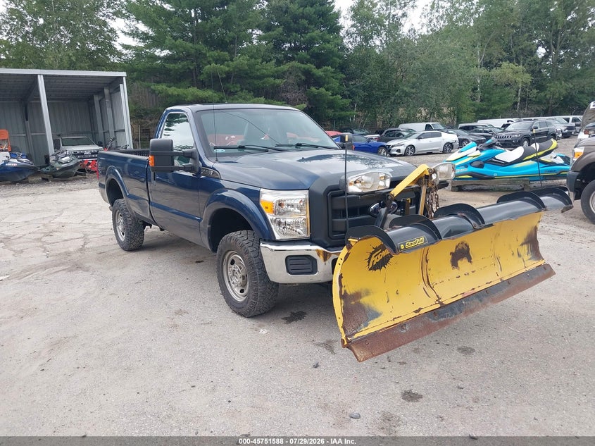 2016 Ford F-250 VIN 1FTBF2B65GED02823 IAAI salvage auction — ALL OVER, SF97 (New Hampshire), sold $9,100 on 2026-08-31 (photo 1)