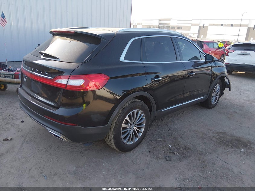 2016 Lincoln Mkx VIN 2LMTJ6KR2GBL76572 IAAI salvage auction — FRONT END, Wait Title, sold $650 on 2026-09-22 (photo 4)