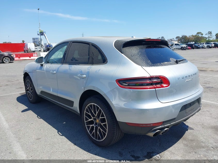 2017 Porsche Macan VIN WP1AB2A51HLB11539 IAAI salvage auction — RIGHT FRONT, Wait Title, sold $11,625 on 2026-08-22 (photo 3)