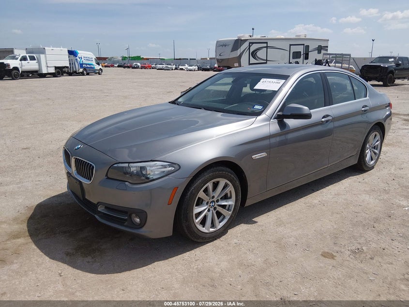 2016 BMW 5er VIN WBA5A5C50GG349567 IAAI salvage auction — NORMAL WEAR, Original (Texas), sold $1,500 on 2026-08-02 (photo 2)