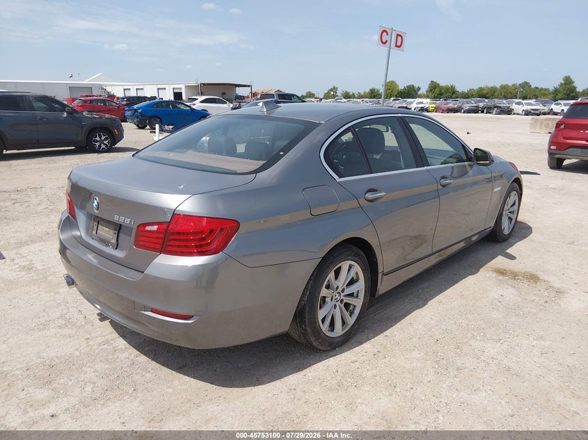 2016 BMW 5er VIN WBA5A5C50GG349567 IAAI salvage auction — NORMAL WEAR, Original (Texas), sold $1,500 on 2026-08-02 (photo 4)