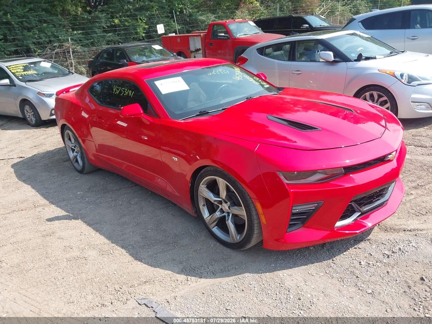 2018 Chevrolet Camaro VIN 1G1FF1R71J0122455 — IAAI salvage auction photo