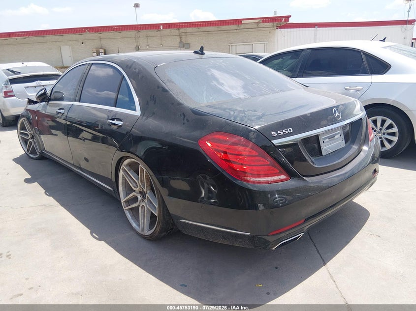 2015 Mercedes-benz S class VIN WDDUG8CB9FA113849 IAAI salvage auction — ALL OVER, Clear (Florida), sold $3,300 on 2026-08-03 (photo 3)