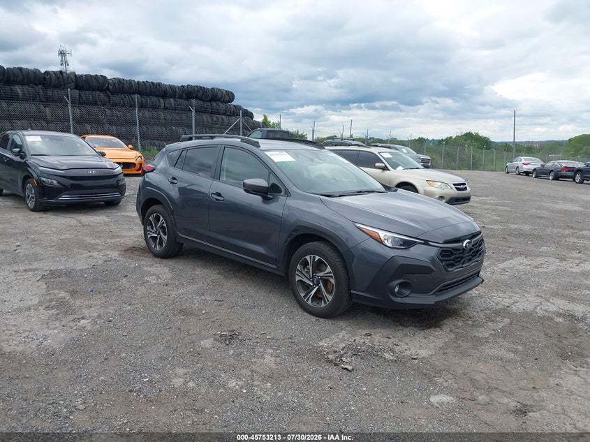 2025 Subaru Xv VIN JF2GUHDCXSH228289 IAAI salvage auction — LEFT SIDE, Salvage Title, sold $18,350 on 2026-08-21 (photo 1)