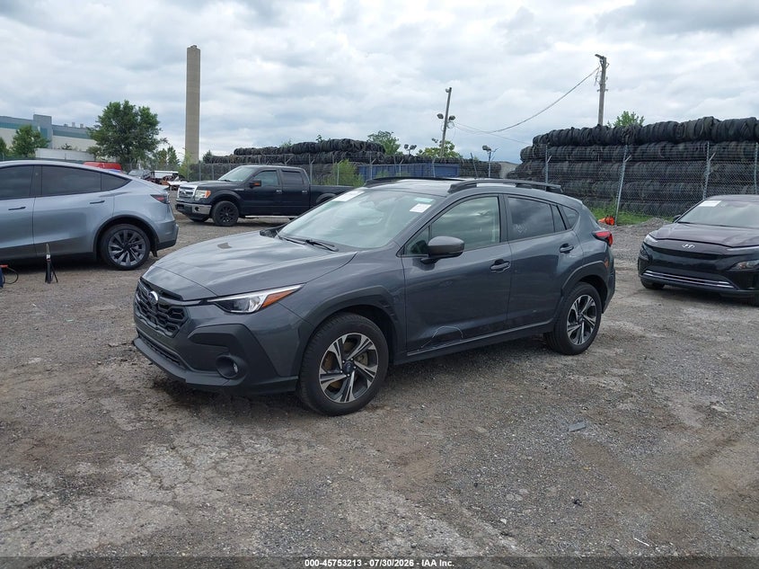 2025 Subaru Xv VIN JF2GUHDCXSH228289 IAAI salvage auction — LEFT SIDE, Salvage Title, sold $18,350 on 2026-08-21 (photo 2)