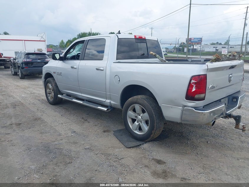 2015 Ram 1500 VIN 1C6RR7LT5FS725898 IAAI salvage auction — ROOF, Salvage Title, sold $4,600 on 2026-08-26 (photo 3)