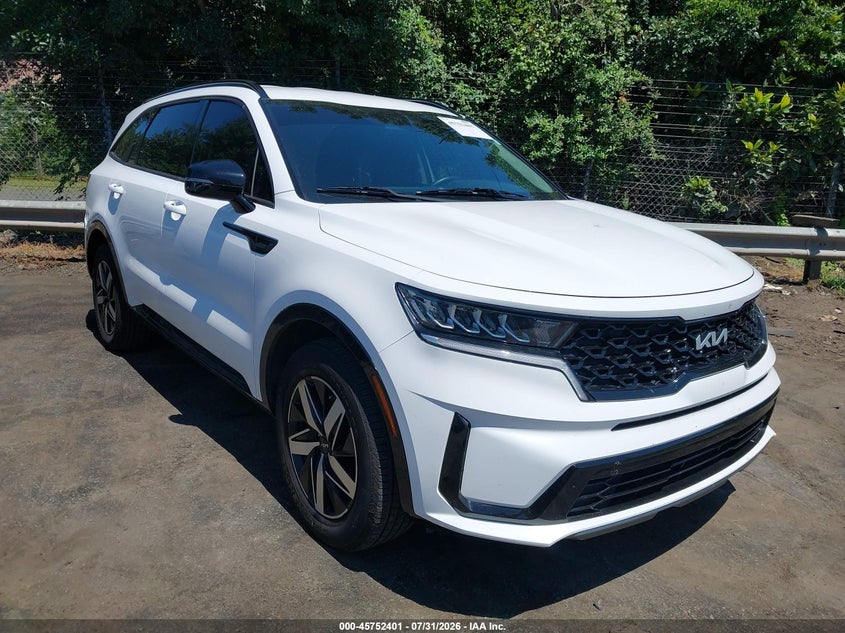 2022 Kia Sorento VIN 5XYRL4LCXNG129182 — IAAI salvage auction photo