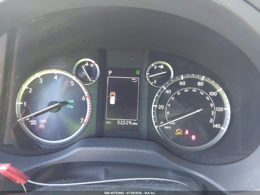2021 Lexus Gx VIN JTJAM7BX5M5279172 IAAI salvage auction — REAR END, Wait Title, sold $13,100 on 2026-09-08 (photo 7)