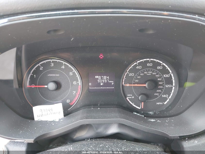 2018 Subaru Xv VIN JF2GTAAC4JH317157 IAAI salvage auction — ROLLOVER, Salvage (North Carolina), sold $975 on 2026-09-04 (photo 7)