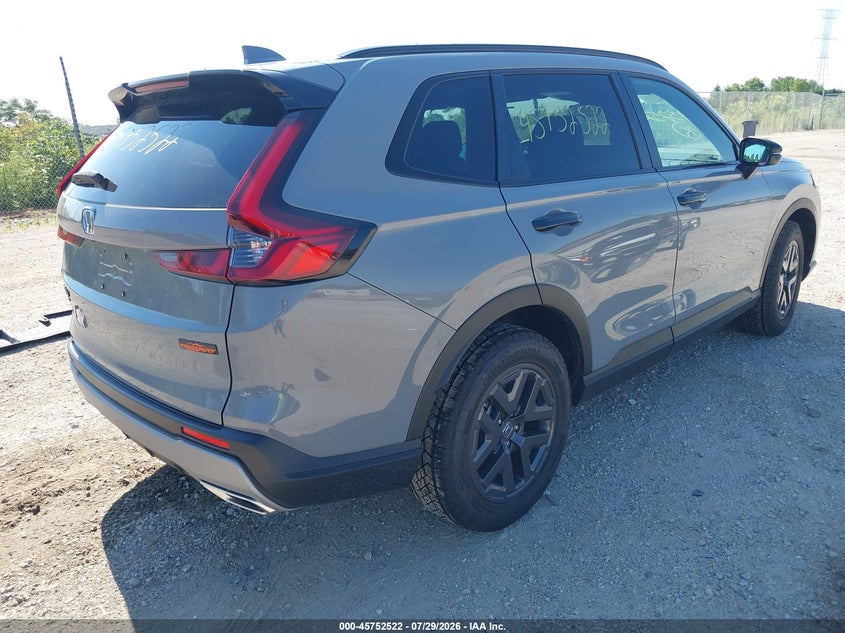 2026 Honda Cr-v VIN 7FARS6H61TE116668 IAAI salvage auction — LEFT FRONT, Clear Claim Paid (Wisconsin), sold $17,600 on 2026-08-22 (photo 4)