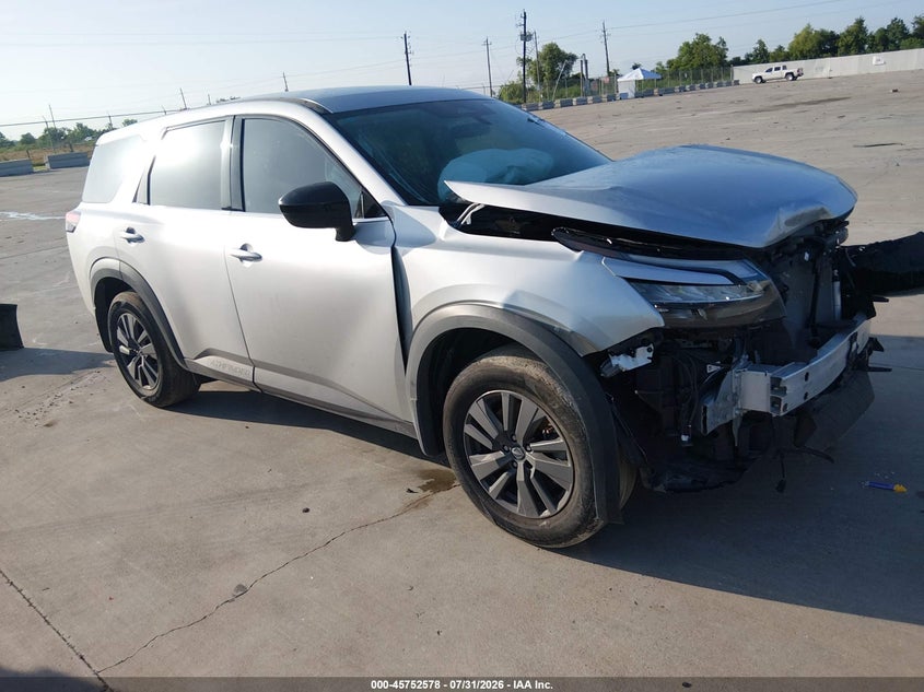 2025 Nissan Pathfinder VIN 5N1DR3AA3SC283216 — IAAI salvage auction photo