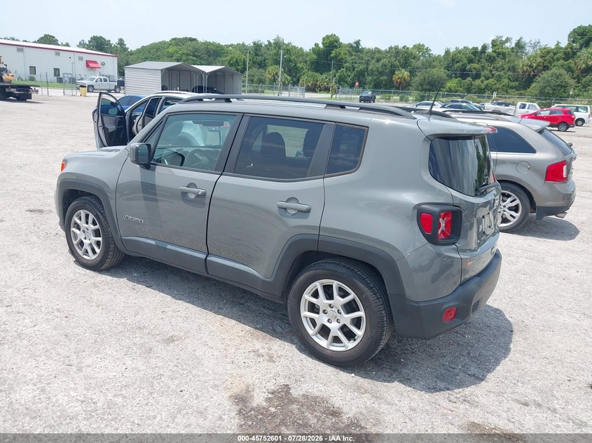 2019 Jeep Renegade VIN ZACNJABB2KPK47585 IAAI salvage auction — FRONT END, Clear (Florida), sold $2,925 on 2026-08-06 (photo 3)