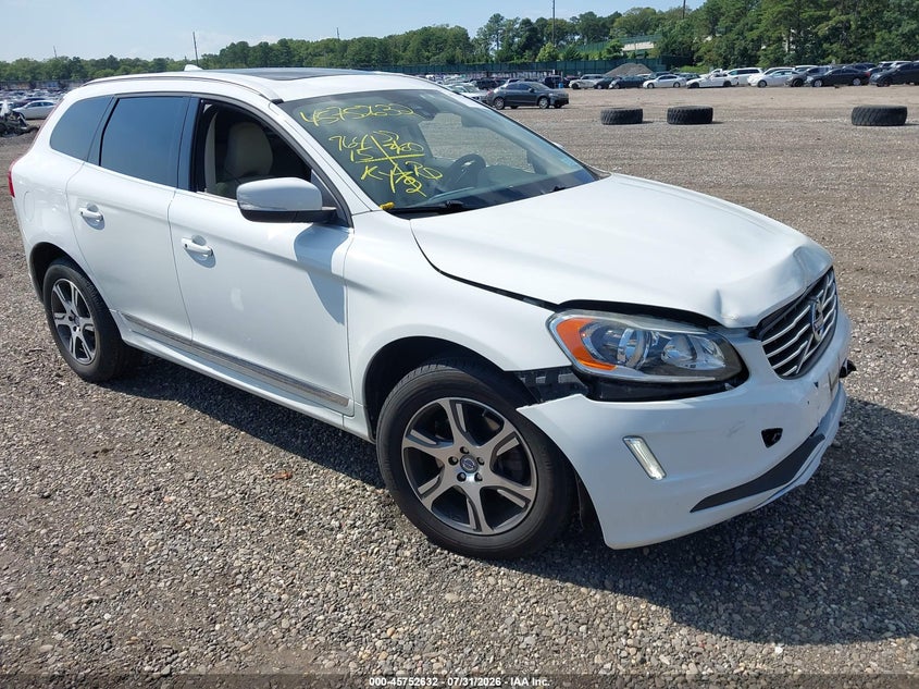 2014 Volvo Xc60 VIN YV4902DZ8E2535291 IAAI salvage auction — FRONT END, Wait Title, sold $1,650 on 2026-08-14 (photo 1)