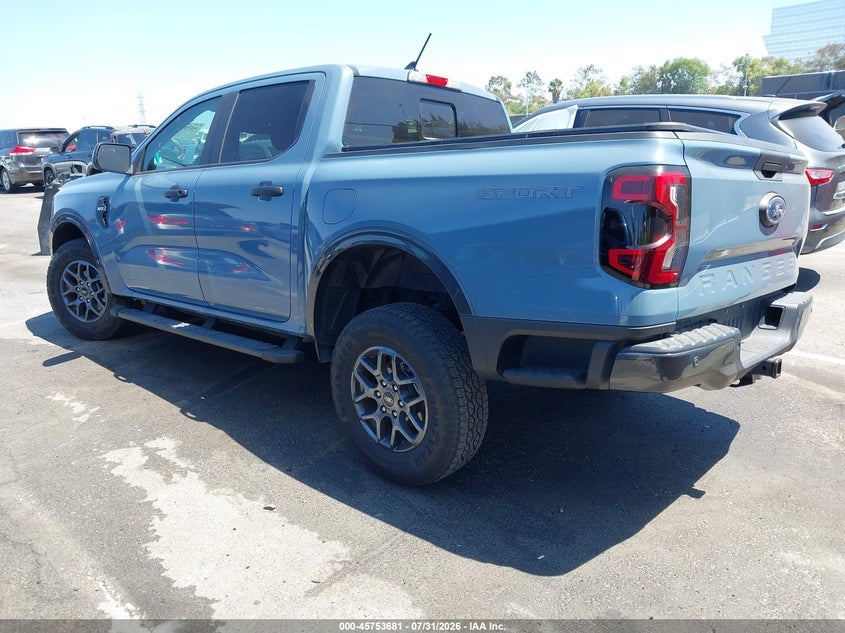 2024 Ford Ranger VIN 1FTER4GHXRLE26496 IAAI salvage auction — RIGHT FRONT, Wait Title, sold $9,100 on 2026-08-22 (photo 3)