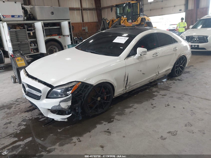 2015 Mercedes-benz Cls-klasse VIN WDDLJ7DB8FA151367 IAAI salvage auction — SIDE, Wait Title, sold $1,150 on 2026-08-12 (photo 2)