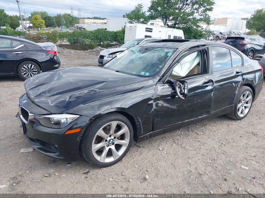 2015 BMW 3er VIN WBA3B5C59FF960075 IAAI salvage auction — ROOF, Wait Title, sold $1,500 on 2026-08-21 (photo 6)