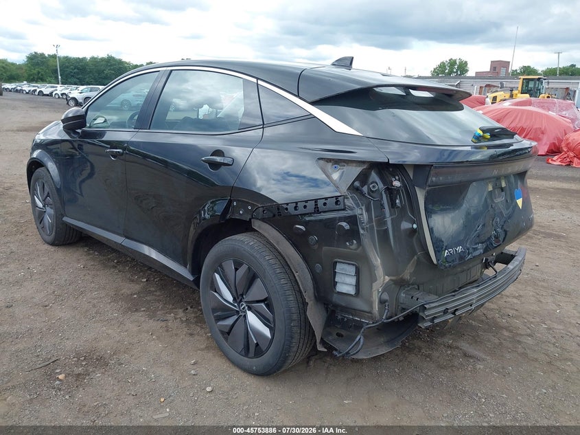 2023 Nissan Ariya VIN JN1AF0BA6PM407724 IAAI salvage auction — REAR END, Salvage Title, sold $10,900 on 2026-08-13 (photo 6)