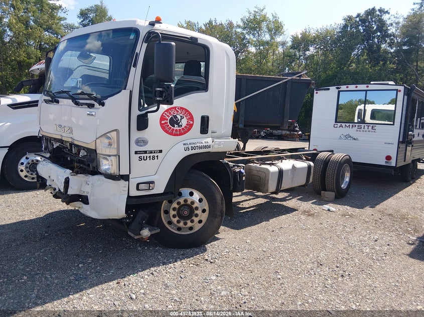 2019 Isuzu VIN 54DK6S161KSG00537 IAAI salvage auction — FRONT END, Wait Title, sold $5,100 on 2026-09-09 (photo 2)