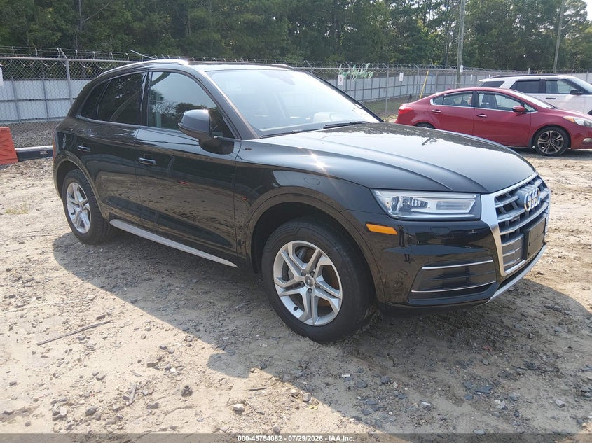 2018 Audi Q5 VIN WA1ANAFY0J2213037 IAAI salvage auction — ENGINE DAMAGE, Clear (Georgia), sold $6,400 on 2026-08-02 (photo 1)