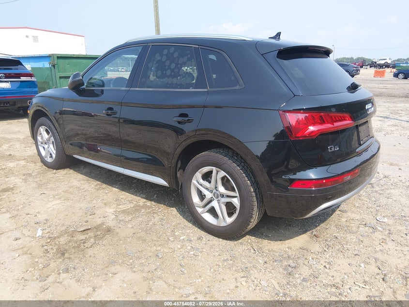 2018 Audi Q5 VIN WA1ANAFY0J2213037 IAAI salvage auction — ENGINE DAMAGE, Clear (Georgia), sold $6,400 on 2026-08-02 (photo 3)