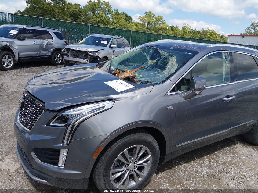 2021 Cadillac Xt5 VIN 1GYKNDRS9MZ213532 IAAI salvage auction — FRONT & REAR, Salvage (Idaho), sold $4,400 on 2026-08-25 (photo 6)
