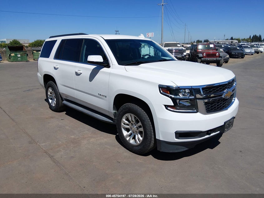 2017 Chevrolet Tahoe VIN 1GNSKAEC7HR266514 — IAAI salvage auction photo