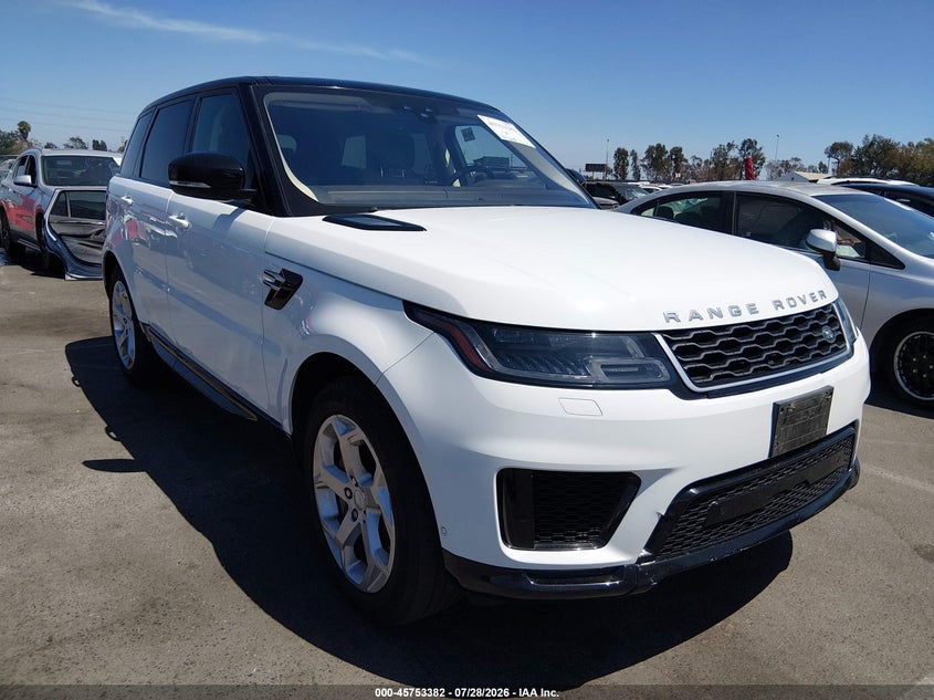 2019 Land rover Range rover sport VIN SALWR2RU8KA863040 — IAAI salvage auction photo