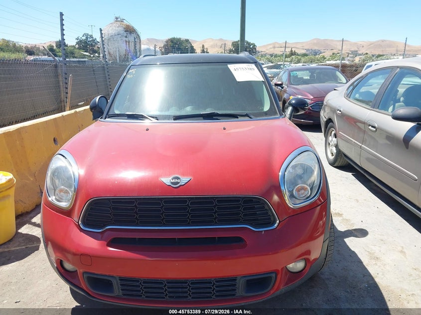 2013 Mini Countryman VIN WMWZC5C51DWP32057 IAAI salvage auction — NORMAL WEAR, Clear - Dealer Only (California), sold $1,000 on 2026-08-20 (photo 6)
