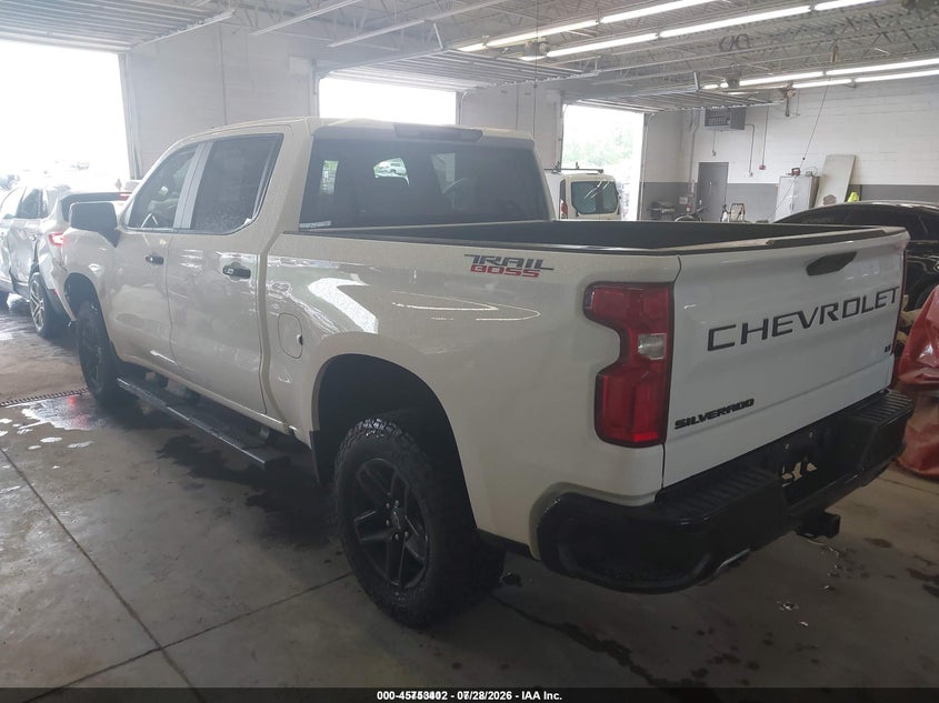 2021 Chevrolet Silverado 1500 VIN 1GCPYFED0MZ202019 IAAI salvage auction — FRONT END, Clear (New York), sold $7,700 on 2026-07-30 (photo 3)