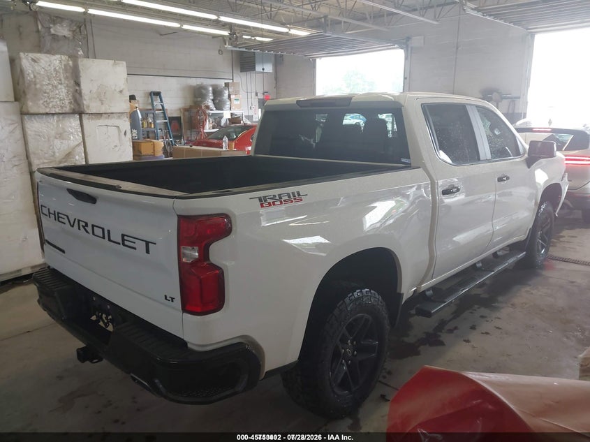 2021 Chevrolet Silverado 1500 VIN 1GCPYFED0MZ202019 IAAI salvage auction — FRONT END, Clear (New York), sold $7,700 on 2026-07-30 (photo 4)