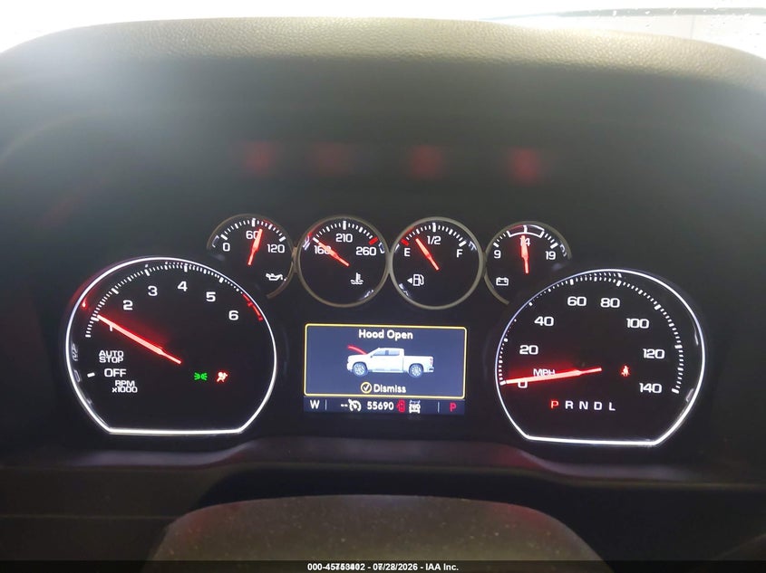 2021 Chevrolet Silverado 1500 VIN 1GCPYFED0MZ202019 IAAI salvage auction — FRONT END, Clear (New York), sold $7,700 on 2026-07-30 (photo 7)