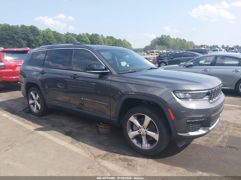 2021 Jeep Grand cherokee VIN 1C4RJJBG4M8152083 — IAAI salvage auction photo