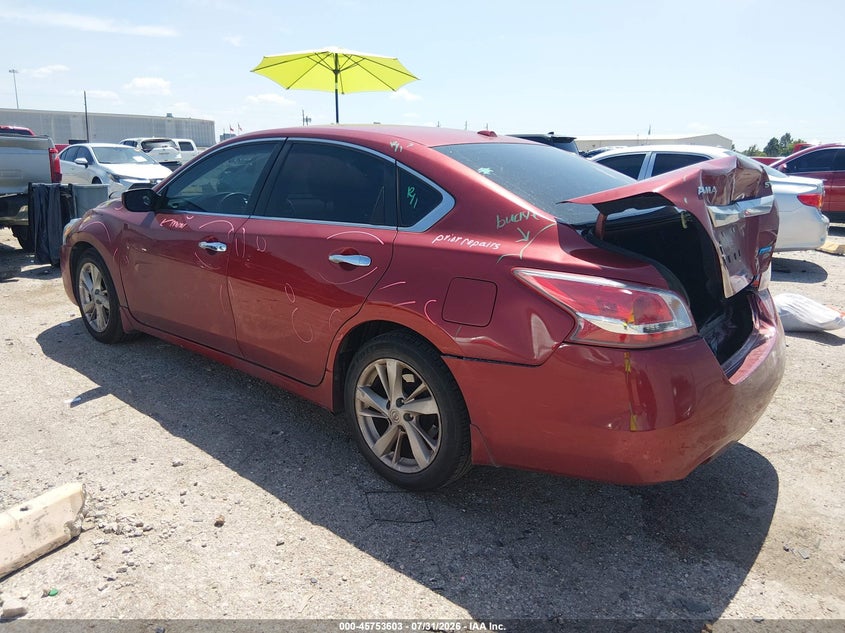 2013 Nissan Altima VIN 1N4AL3AP1DC910176 IAAI salvage auction — REAR END, Salvage Title, sold $25 on 2026-08-27 (photo 3)