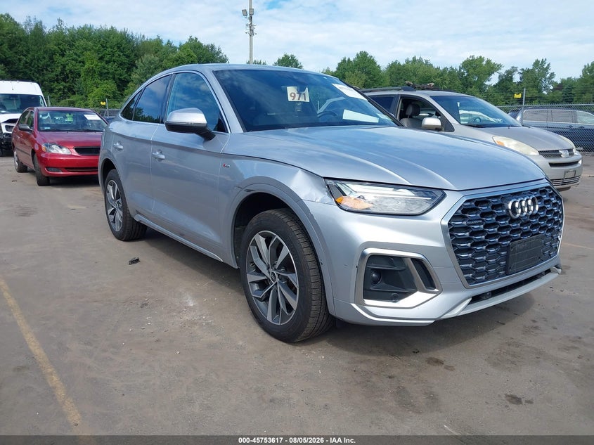 2022 Audi Q5 sportback VIN WA15AAFY2N2066190 — IAAI salvage auction photo