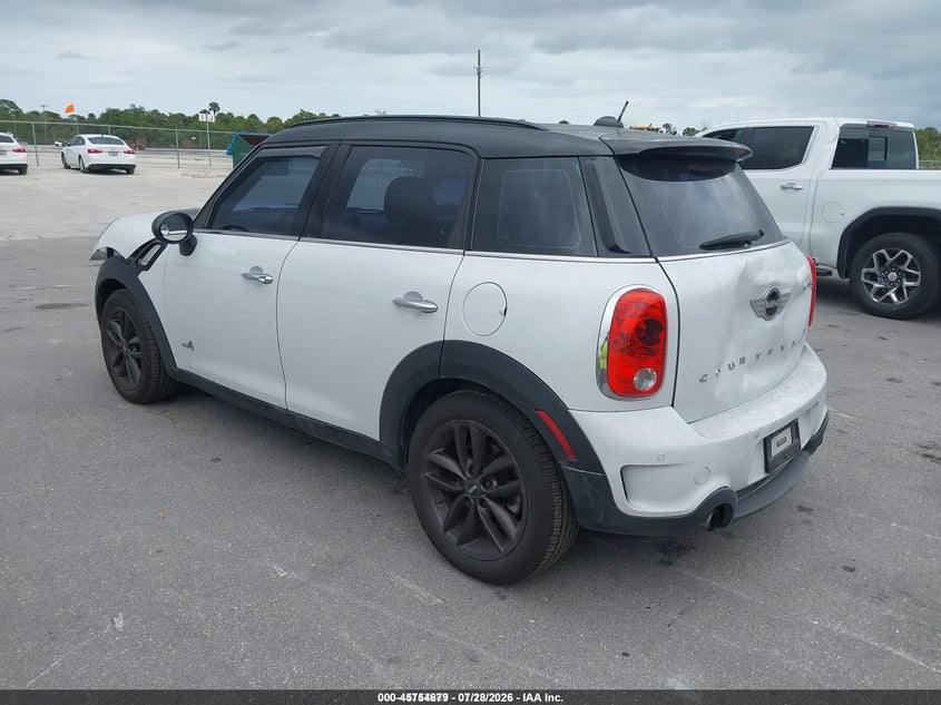 2013 Mini Countryman VIN WMWZC5C58DWP33951 IAAI salvage auction — UNKNOWN, Clear (Florida), sold $975 on 2026-08-04 (photo 3)