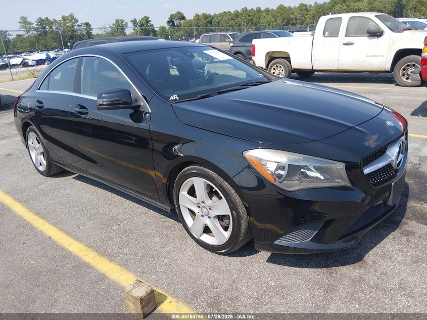 2015 Mercedes-benz Cla-klasse VIN WDDSJ4GB9FN176664 IAAI salvage auction — LEFT FRONT, Repossession Paperwork (Georgia), sold $4,575 on 2026-08-05 (photo 1)