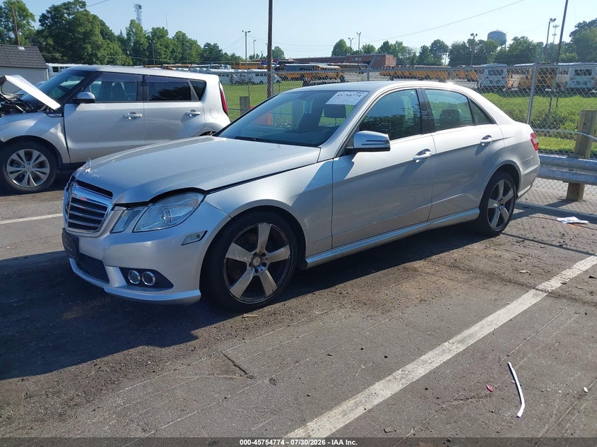 2010 Mercedes-benz E-class VIN WDDHF5GB6AA064650 IAAI salvage auction — RIGHT FRONT, Salvage (North Carolina), sold $725 on 2026-08-13 (photo 2)