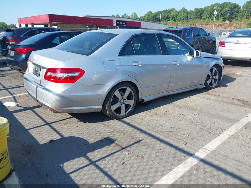 2010 Mercedes-benz E-class VIN WDDHF5GB6AA064650 IAAI salvage auction — RIGHT FRONT, Salvage (North Carolina), sold $725 on 2026-08-13 (photo 4)