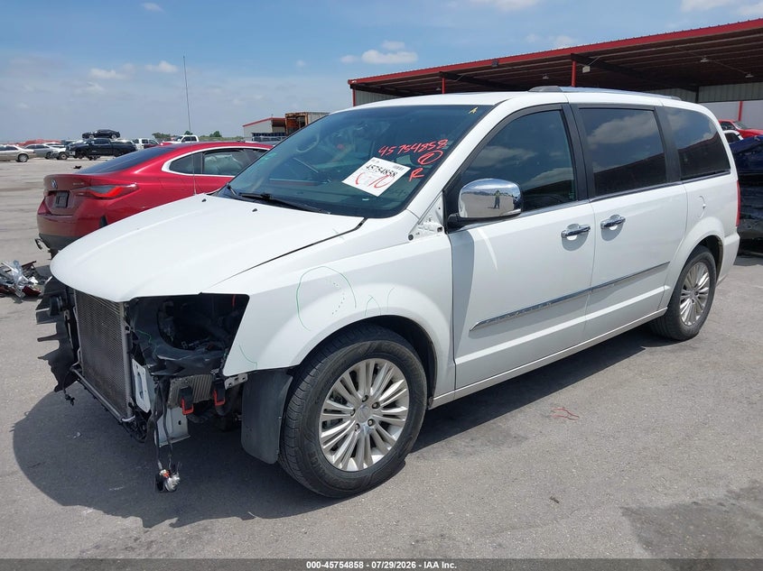 2015 Chrysler Town & country VIN 2C4RC1GG7FR610161 IAAI salvage auction — FRONT END, Original (Texas), sold $1,900 on 2026-09-10 (photo 2)