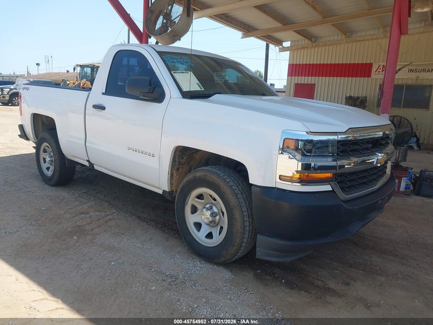 2018 Chevrolet Silverado VIN 1GCNCNEH4JZ266840 — IAAI salvage auction photo