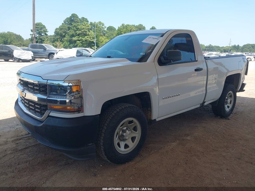 2018 Chevrolet Silverado VIN 1GCNCNEH4JZ266840 IAAI salvage auction — REAR END, Wait Title, sold $7,850 on 2026-09-08 (photo 2)